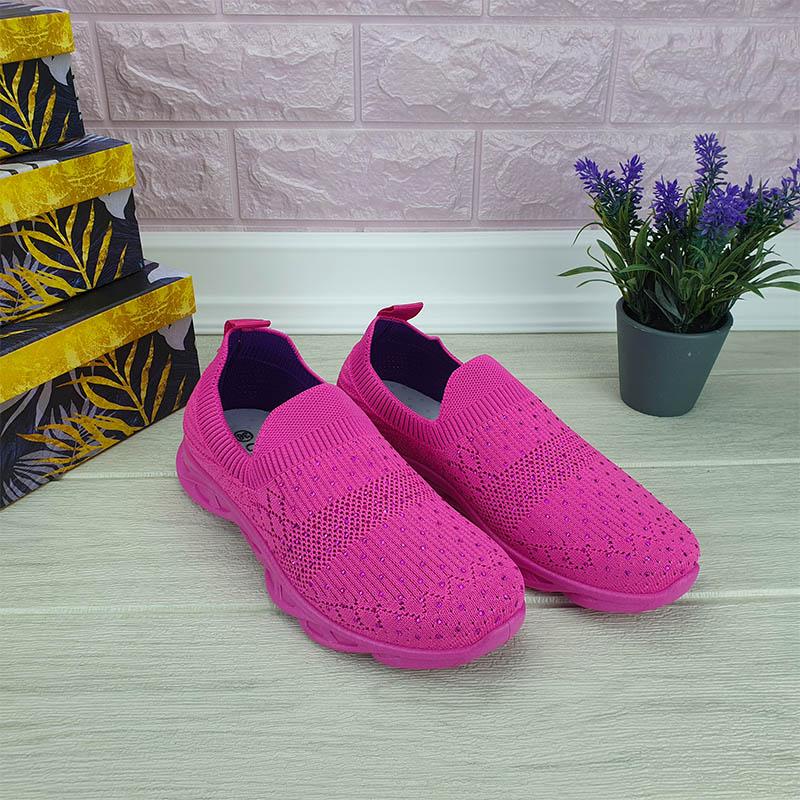 Мокасины женские сеточка STELS 609 p. 37 24 см Фуксия