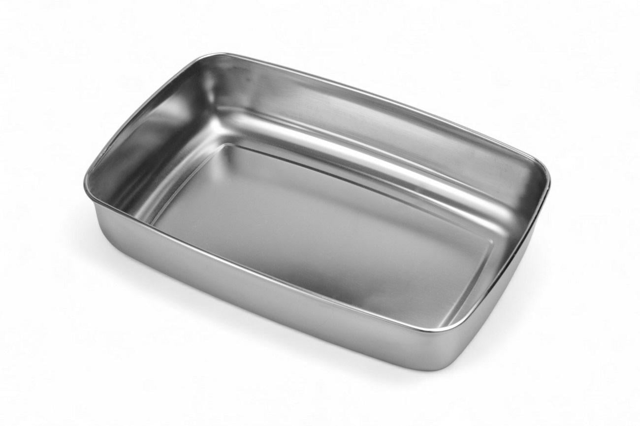 Емкость прямоугольная One Chef из нержавеющей стали 1,1 л 21,5х14х4,7 см