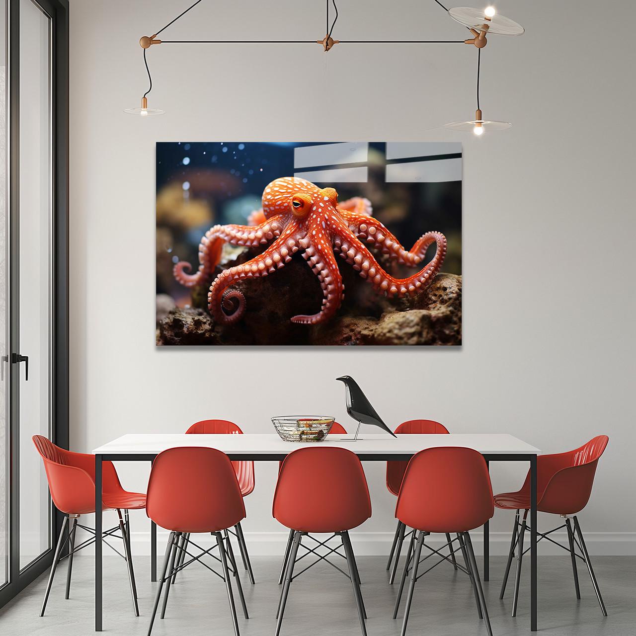 Картина на стекле NovellaPrint Оранжевый танец 90х60 см (405.3) - фото 3 Картина на стекле NovellaPrint Оранжевый танец 90х60 см (405.3) - фото 3