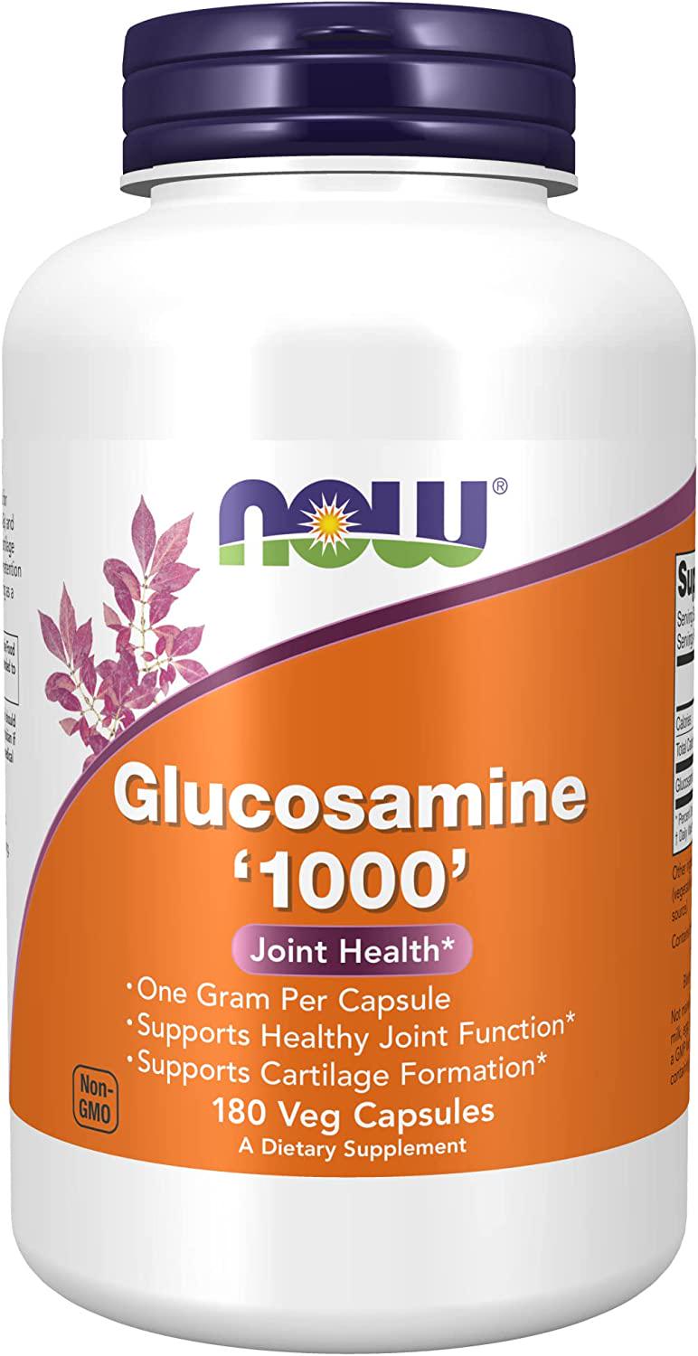 Глюкозамин NOW Glucosamine 1000 mg 180 капс.