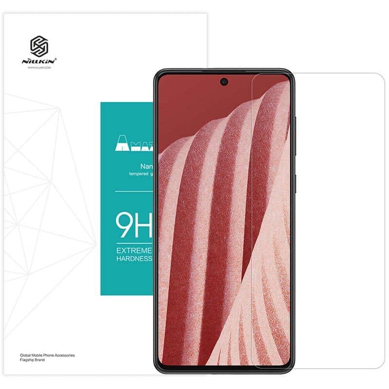 Защитное стекло противоударное Nillkin H для Samsung Galaxy A73 5G закаленное Прозрачный