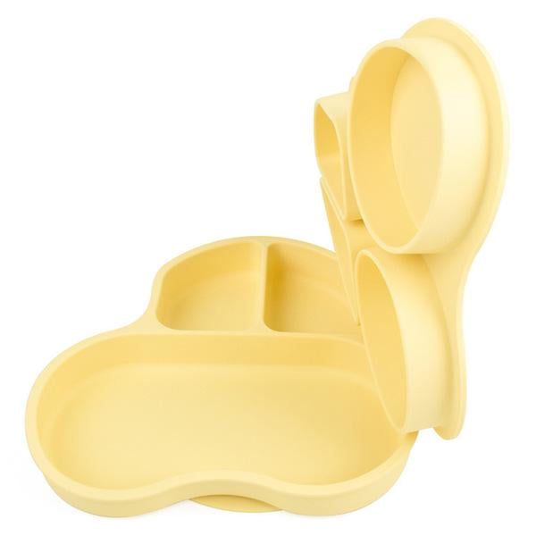 Тарелка силиконовая секционная на присоске Машинка Красный - фото 7 Тарелка силиконовая секционная на присоске Машинка Красный - фото 7