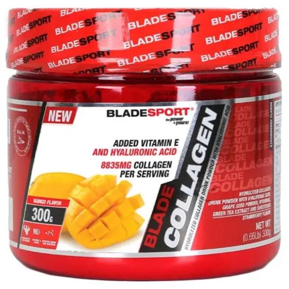 Натуральная добавка-хондропротектор для спорта Blade Sport Collagen Mango 300 г/30 порций (24088139)