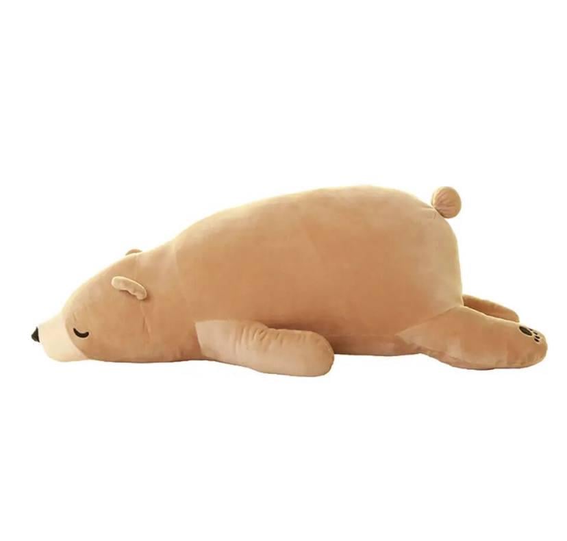 М'яка іграшка-подушка Ведмедик 60 см Коричневий (8903412)