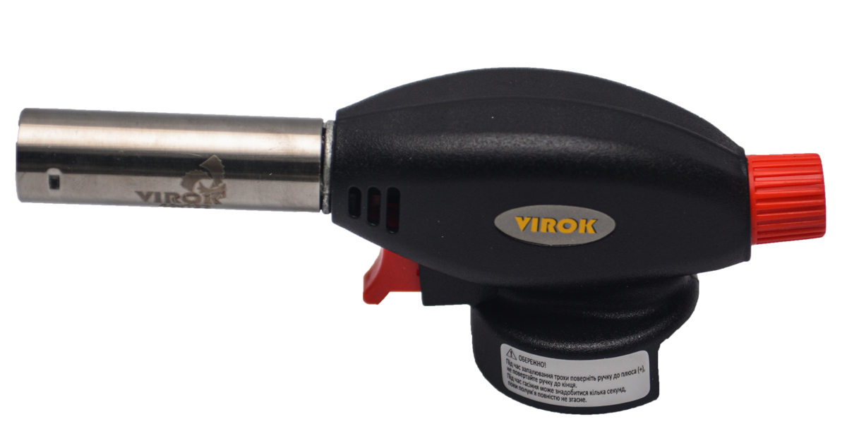 Газовий пальник різьбовий 7/16" з п'єзопідпалом (44-191)