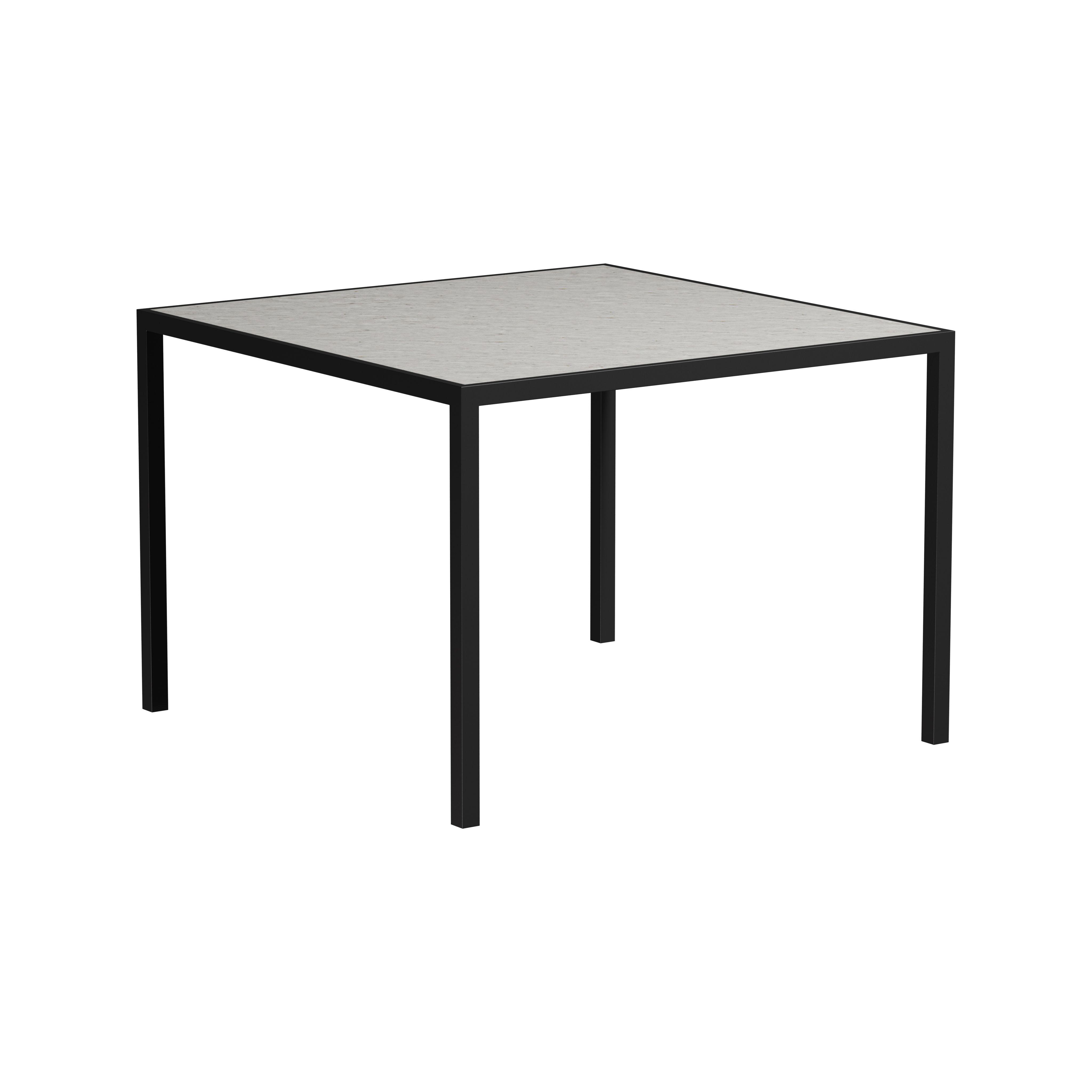 Стіл обідній Recast Plastic 90х90×75 см Світло-сірий (RPT-2025-A)