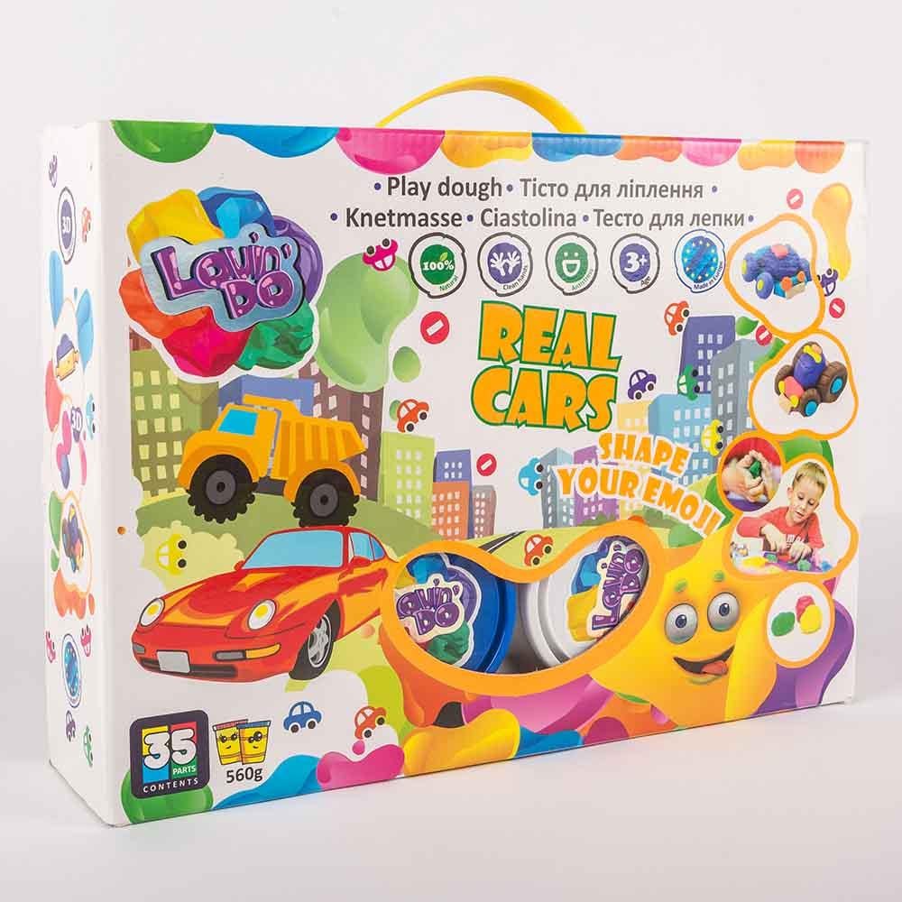Набор для творчества OKTO Тесто для лепки Lovin Do Real cars (11005)