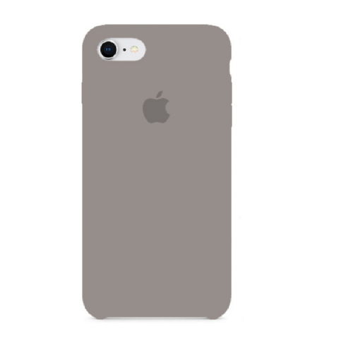 Чехол SIlicone Case для iPhone 7/8 Protective Matte Pebble