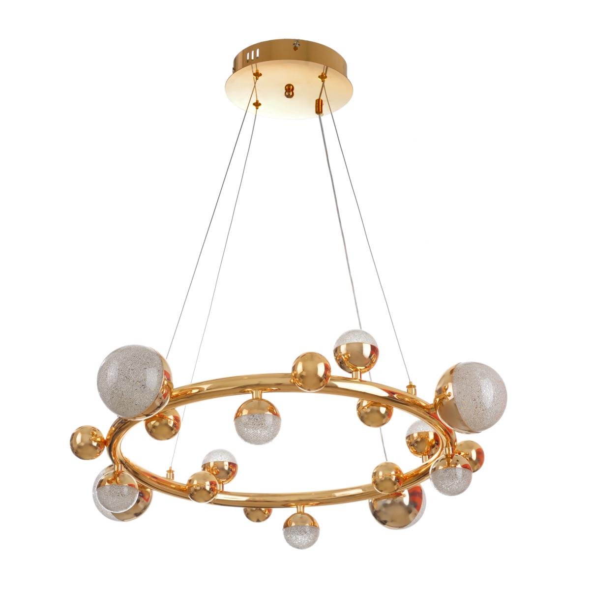 Люстра светодиодная Brille BL-795S/44W GD Золото