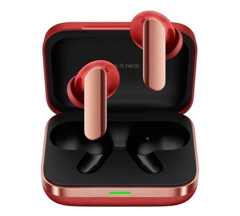 Навушники Realme Buds Air 7 Pro Red bloetooth 5.4 мікрофон ENC активне шумозаглушення ANC динамічне динаміки 12,4 мм