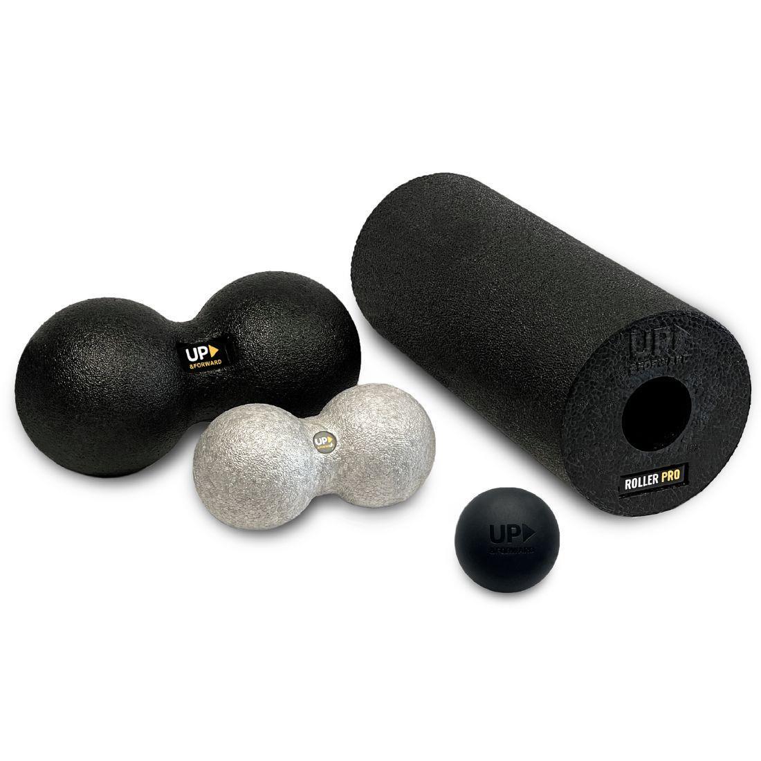 Ролик массажный/мяч двойной/массажный мяч UP & FORWARD MAX Black Ролик массажный/мяч двойной/массажный мяч UP & FORWARD MAX Black