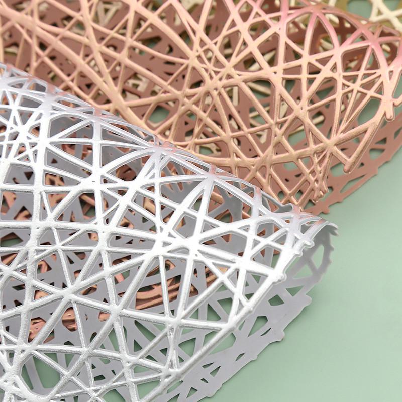 Салфетка сервировочная круглая 38 см Бронзовый (7871) - фото 2 Салфетка сервировочная круглая 38 см Бронзовый (7871) - фото 2