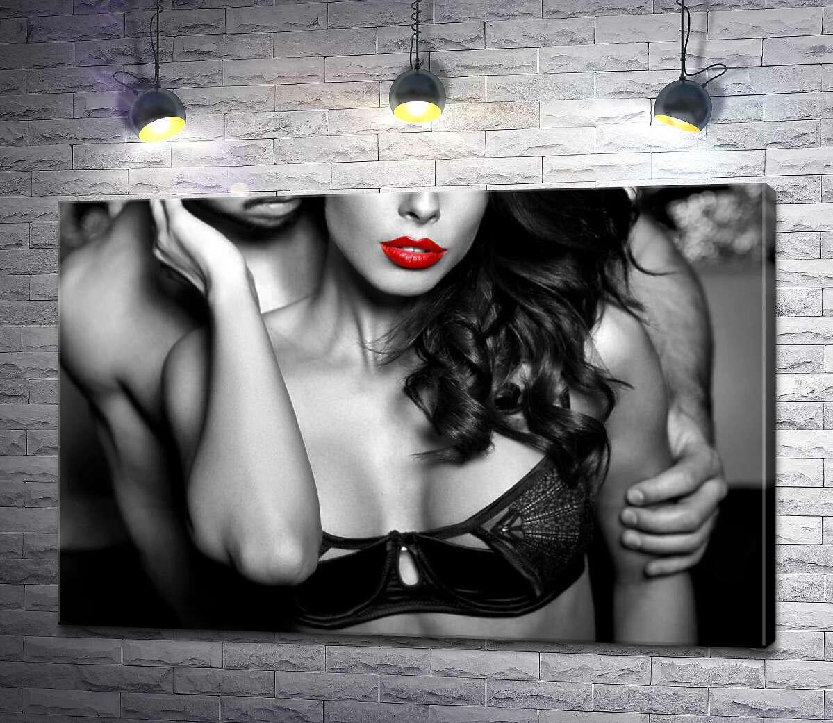 Картина ArtPoster Горячие прикосновения влюбленных 100x67 см Модуль №1 (003076)