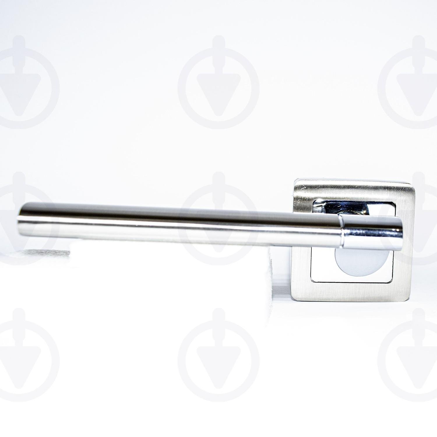 Ручка дверна Punto GALAXY QR SN/CP-3 матовий нікель/хром (37011) - фото 8 Ручка дверна Punto GALAXY QR SN/CP-3 матовий нікель/хром (37011) - фото 8