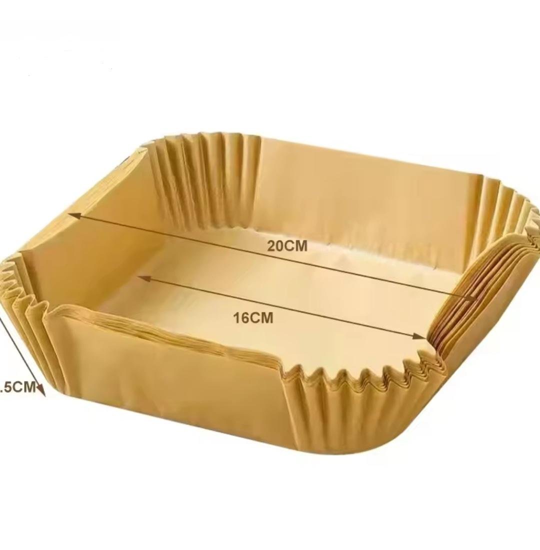 Форми паперові для аерогриля квадратні 50 шт. 16/20х4,5 см - фото 8 Форми паперові для аерогриля квадратні 50 шт. 16/20х4,5 см - фото 8