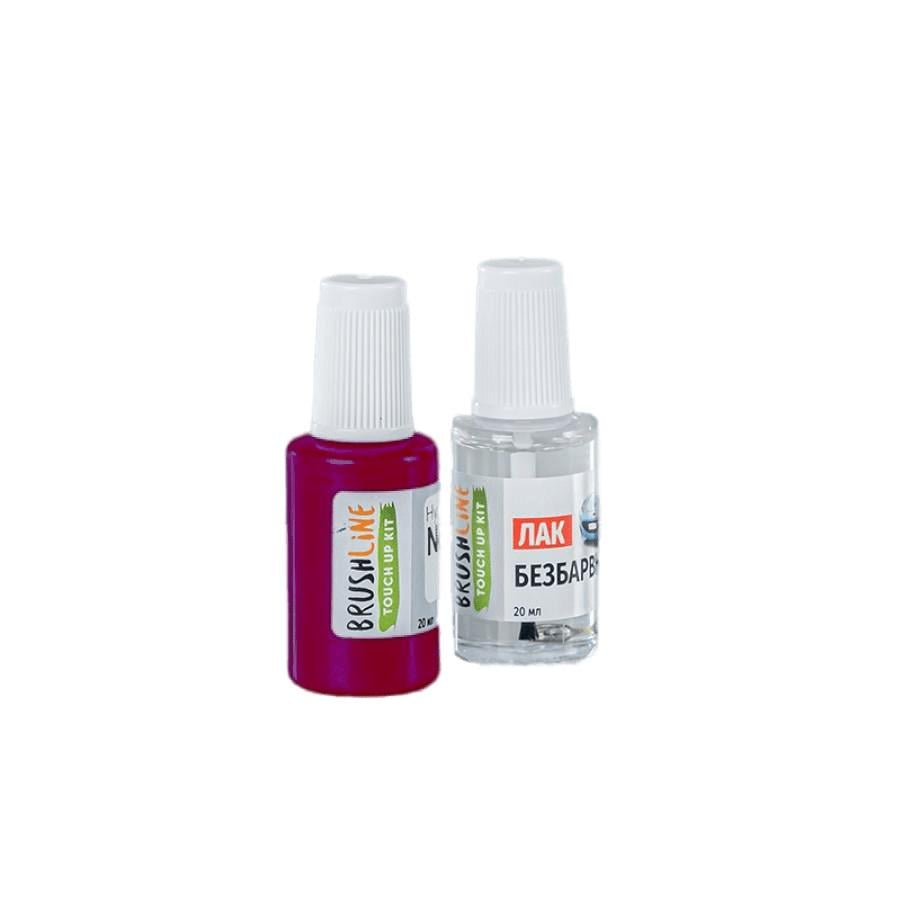 Набор для подкраски Brushline Standart автокраска + лак Daewoo JR0 Красный