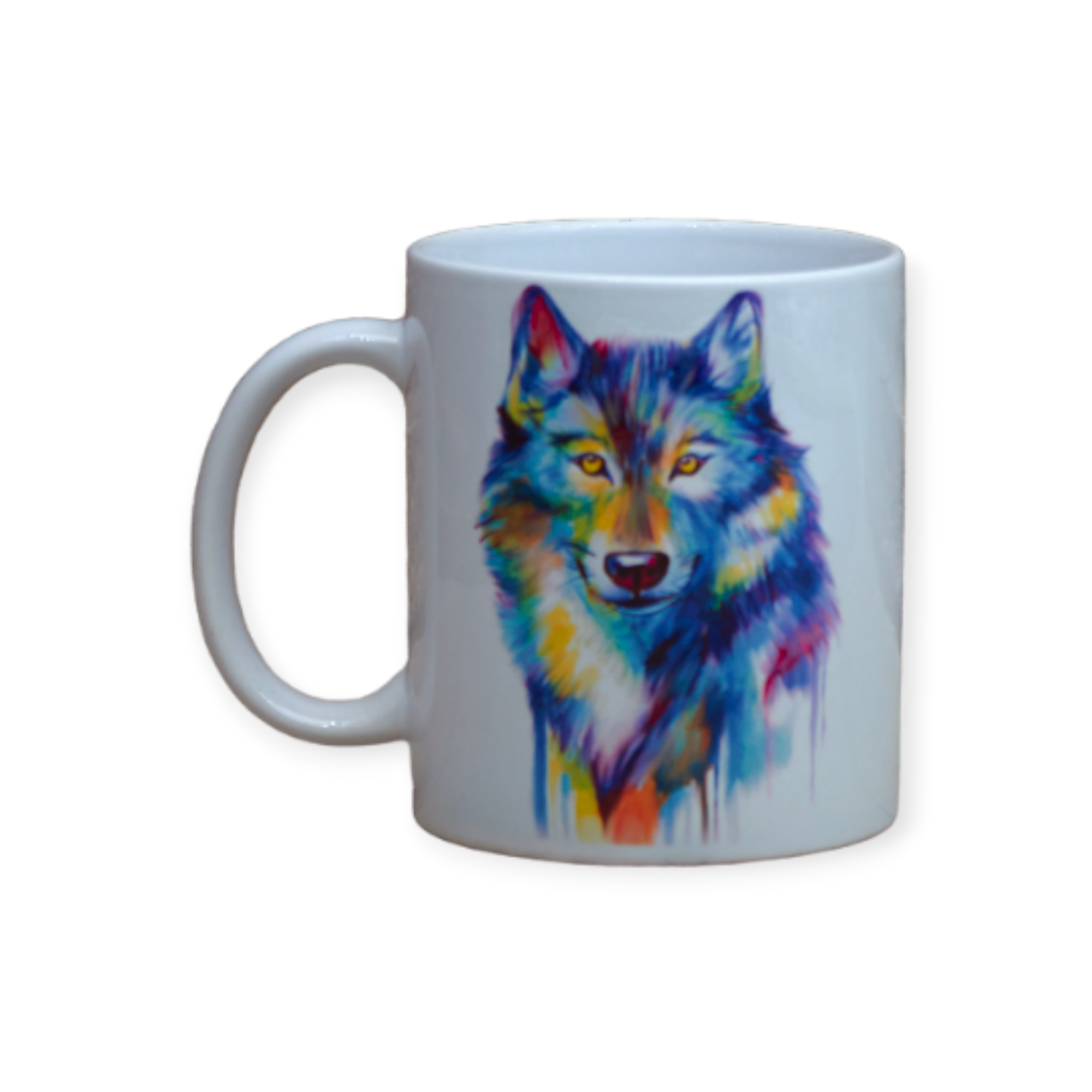 Чашка з принтом Вовк кольоровий 330 мл (01_K0433021106)