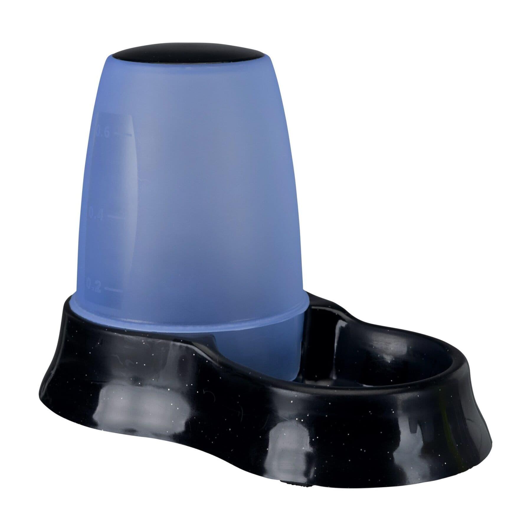 Миска автоматическая Trixie с дозатором для воды 600 мл Темно-синий (24761)