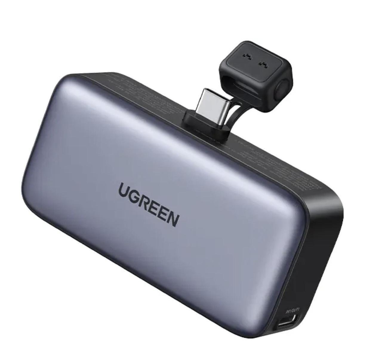 Повербанк UGREEN Nano 5000 mAh Gray (2390696100)