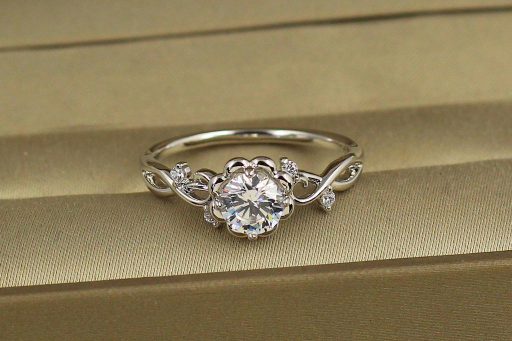 Кольцо Xuping Jewelry Нимфея р. 17 Серебристый (35447684) Кольцо Xuping Jewelry Нимфея р. 17 Серебристый (35447684)