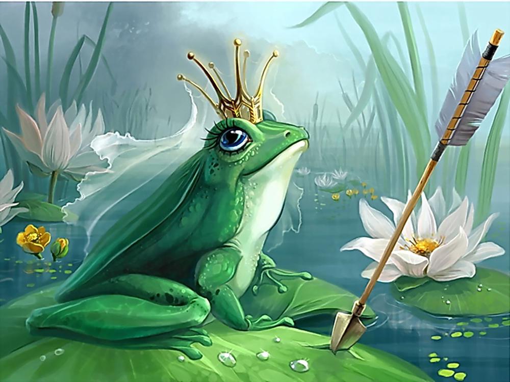 Алмазная мозаика Emerald Craft Царевна лягушка 30x40 см (22794)