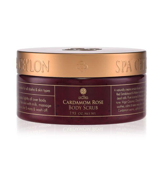 Скраб для тела SPA CEYLON Кардамон и Роза