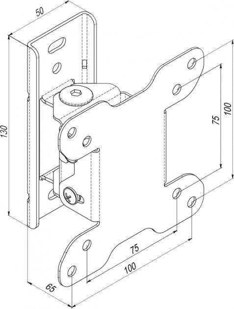 Кронштейн Simpler 11ET 13-28'' 100х100 - фото 3