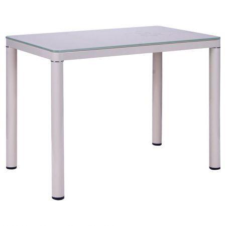 Комплект для кухні стіл Ронда зі стільцем Ніколас Вершковий