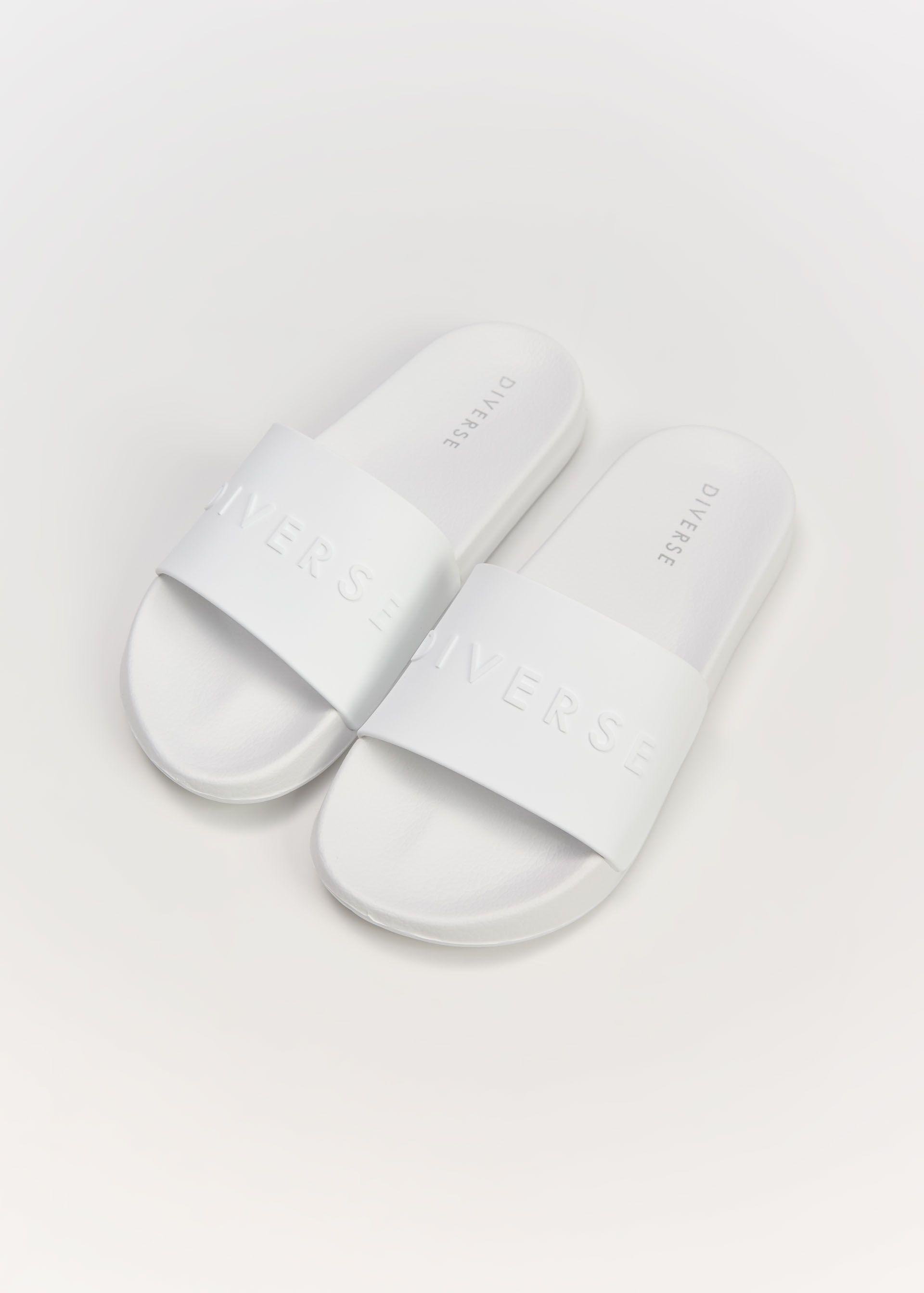 Шлепанцы женские для бассейна Diverse GRL р. 36 Белый (5905384148452)