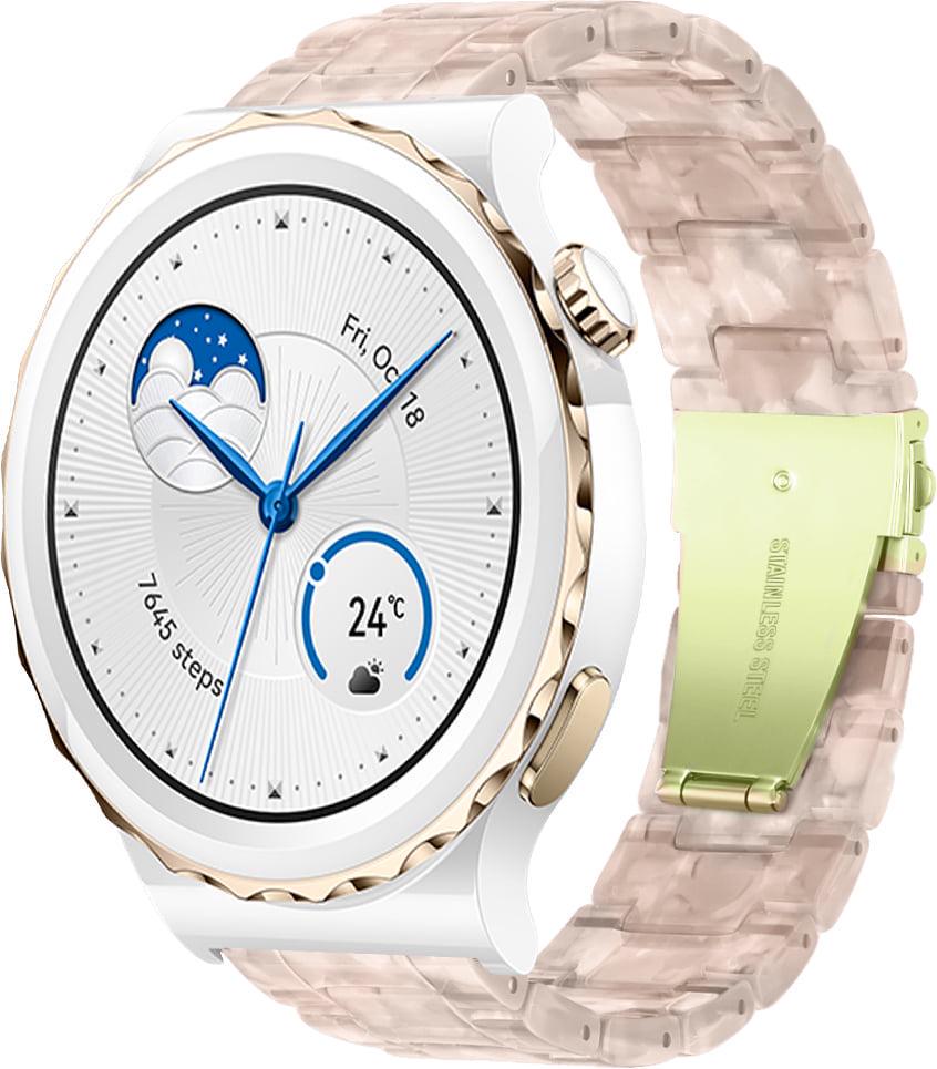 Ремешок из смолы Resin для смарт-часов Huawei Watch GT3 Pro 43 мм Pink (38340-31) Ремешок из смолы Resin для смарт-часов Huawei Watch GT3 Pro 43 мм Pink (38340-31)