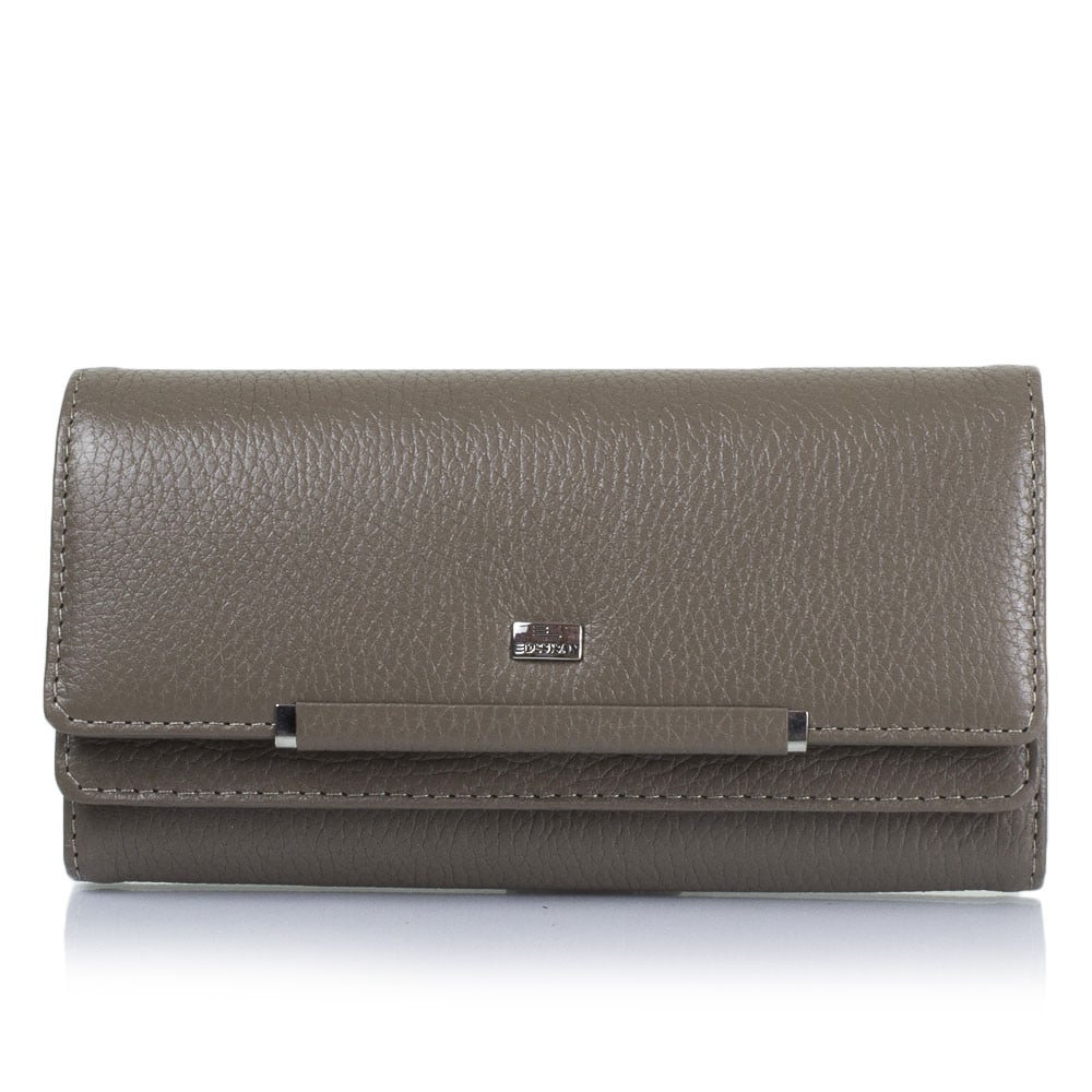 Кошелек женский кожаный DESISAN 8450 Серый - фото 2