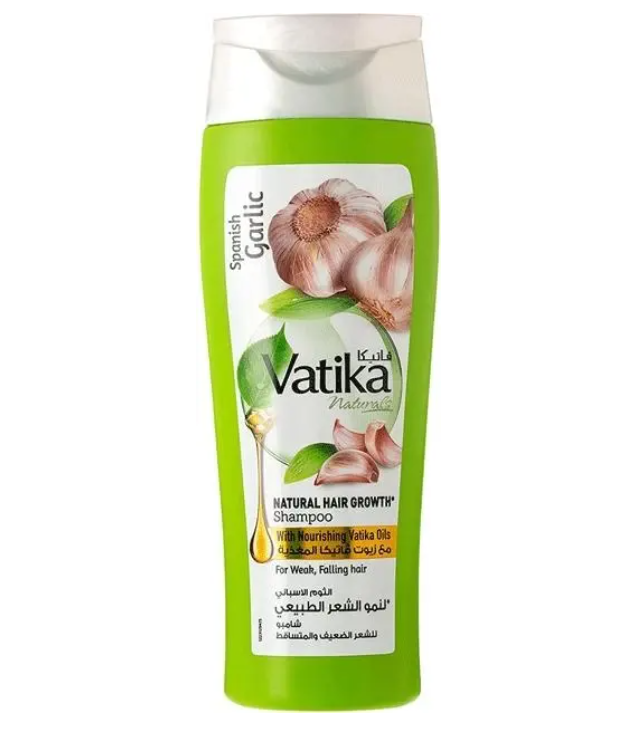 Шампунь з часником для росту волосся Dabur Vatika 400 мл