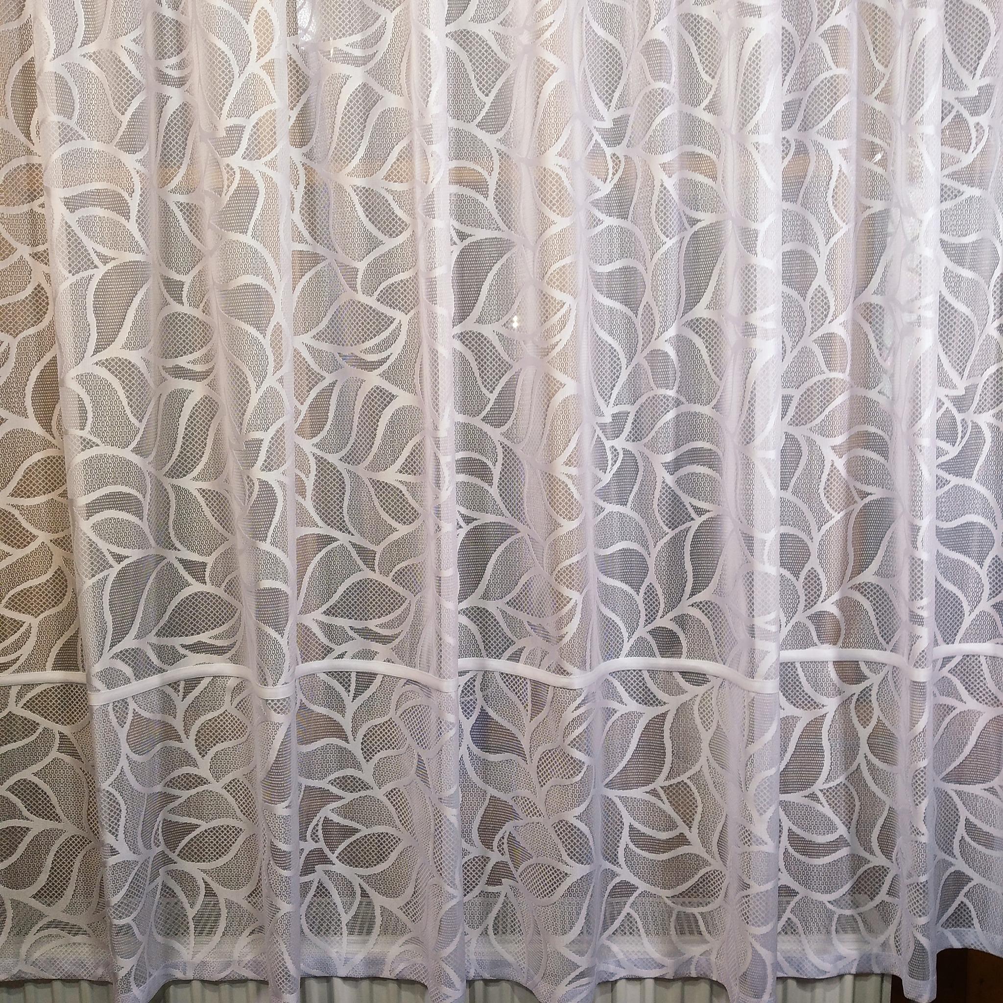 Занавеска короткая готовая Классик Лепестки - фото 2