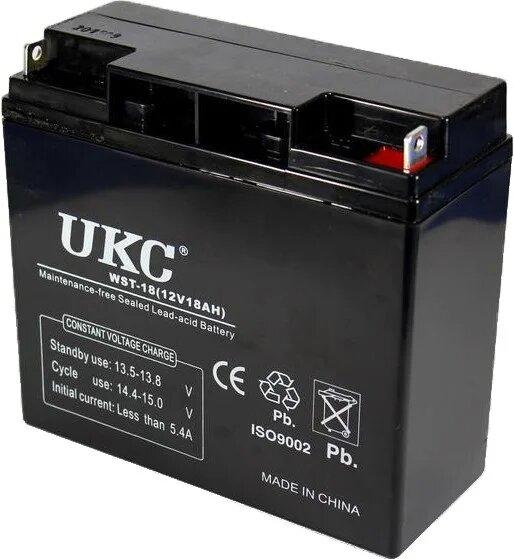 Аккумулятор UKC Battery 12 V 18 A (2542122012)