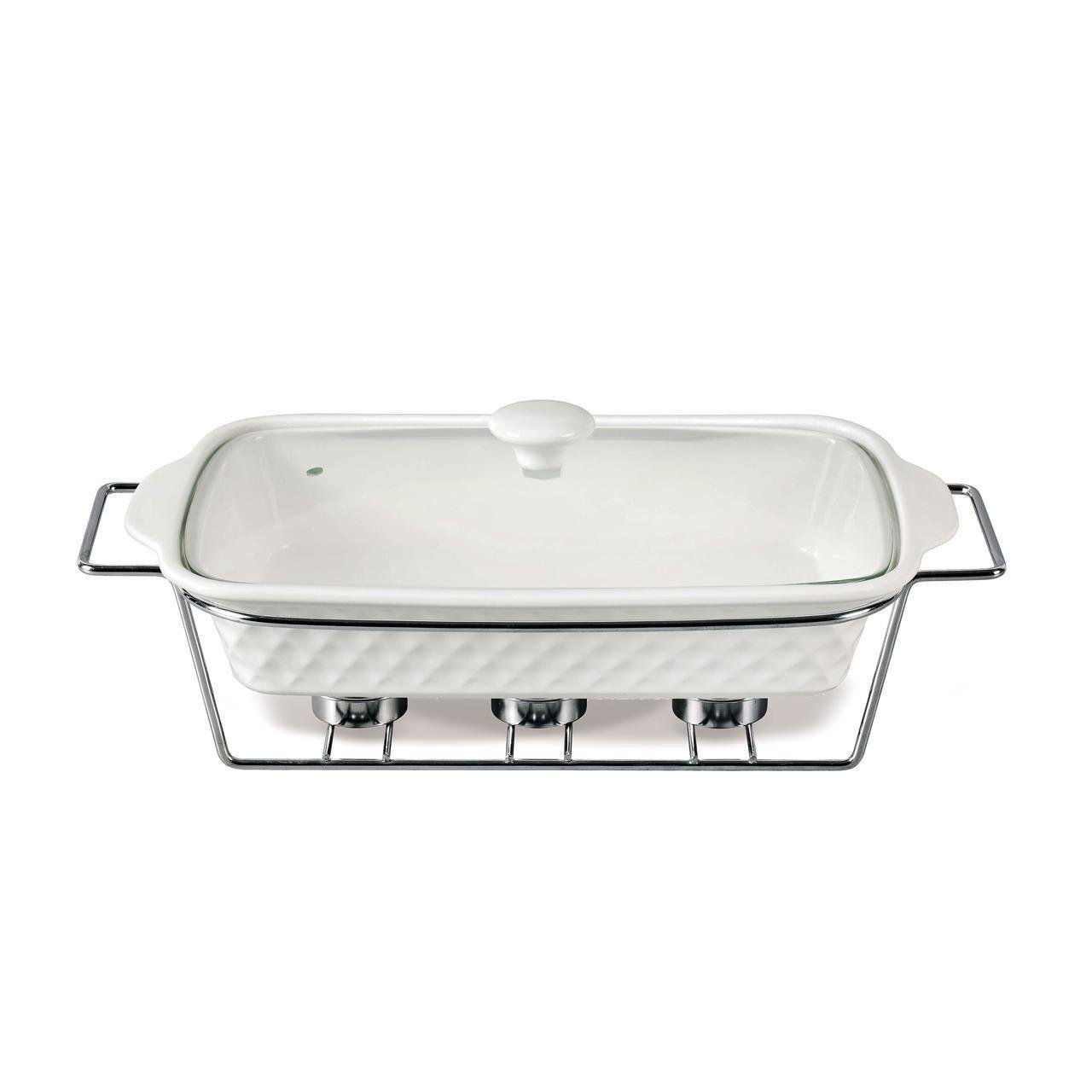 Мармит Maestro Ромб прямоугольный 1,1 л 30 см керамика (11259-73 MR)