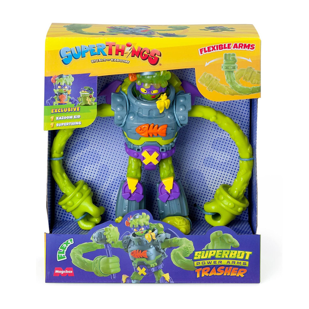 Набор SuperThings Супербот Трешер с роботом и фигуркой (IF-174-F-194)