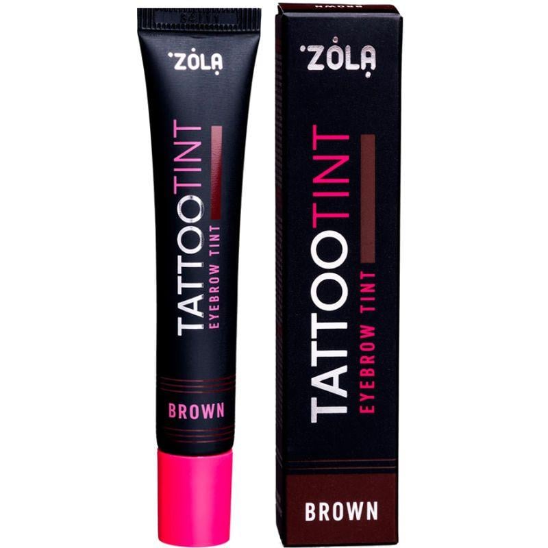 Краска для бровей и ресниц Zola Tattoo Tint 15 мл Коричневый (011183)