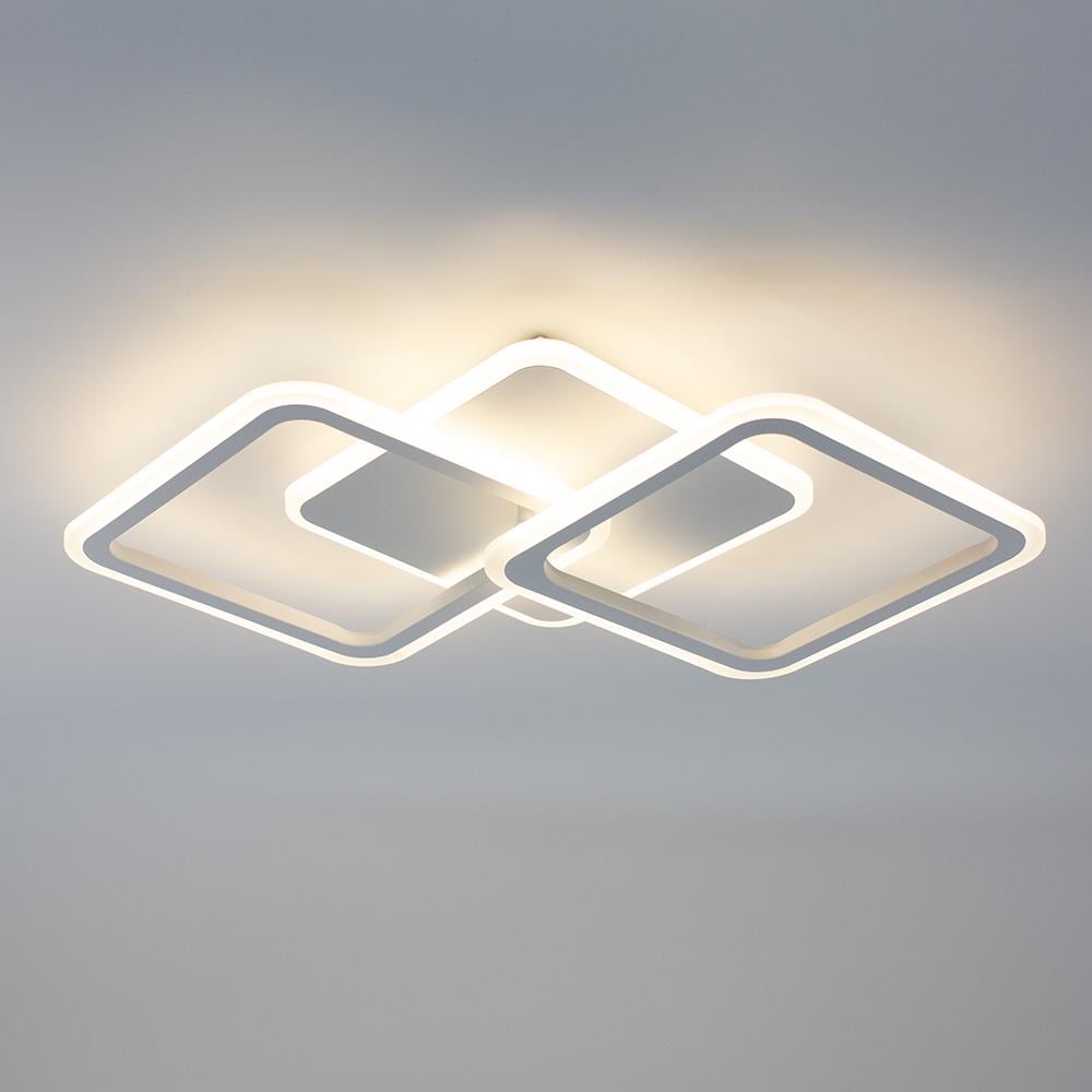 Люстра світлодіодна MOKA 3S 62 Вт 550x310x72 мм Білий - фото 8