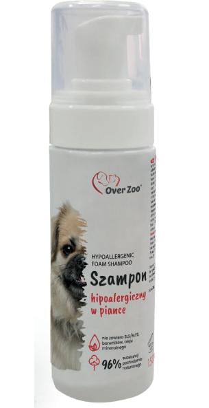 Шампунь для собак Hypoallergenic Over Zoo 150 мл (84) Шампунь для собак Hypoallergenic Over Zoo 150 мл (84)
