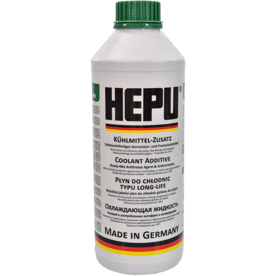 Антифриз HEPU P900 RM11 готовый 1,5 л Зеленый