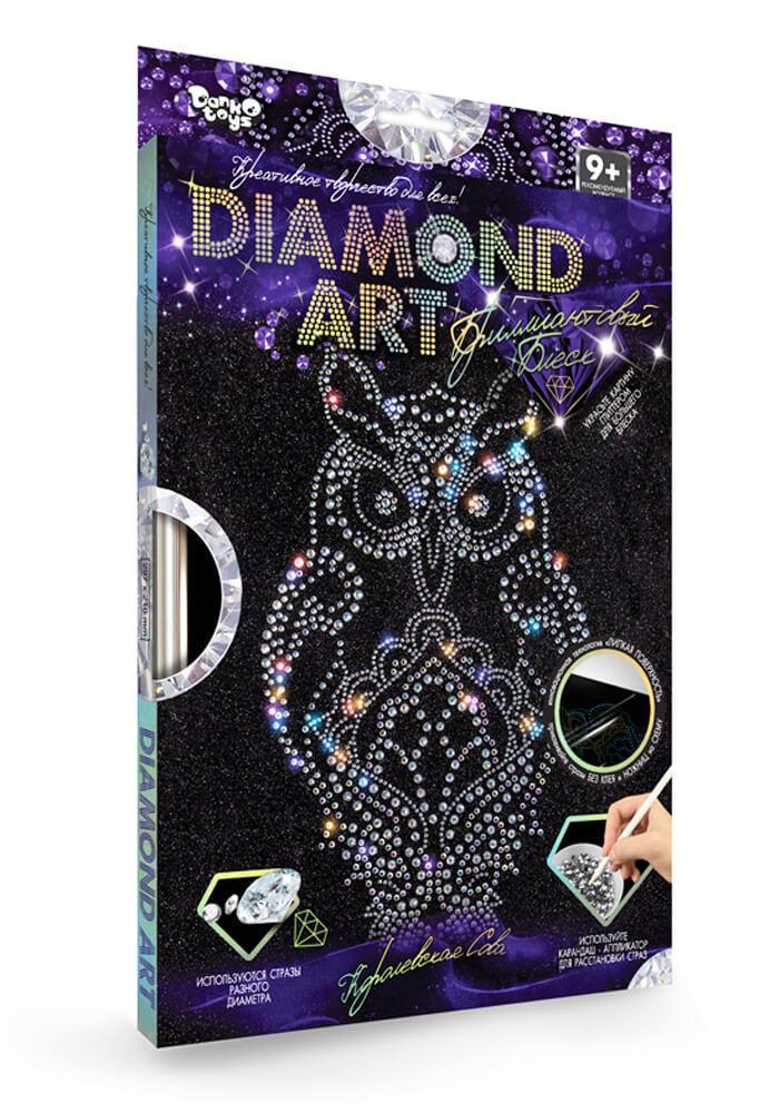 Алмазная вышивка Diamond art Королевская совая частичная выкладка 5D 32,5х23,5 см (DAR-01)