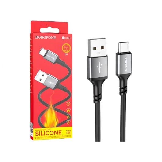 Кабель-USB Borofone BX83 Silicone Type-C 1 м (23885282)
