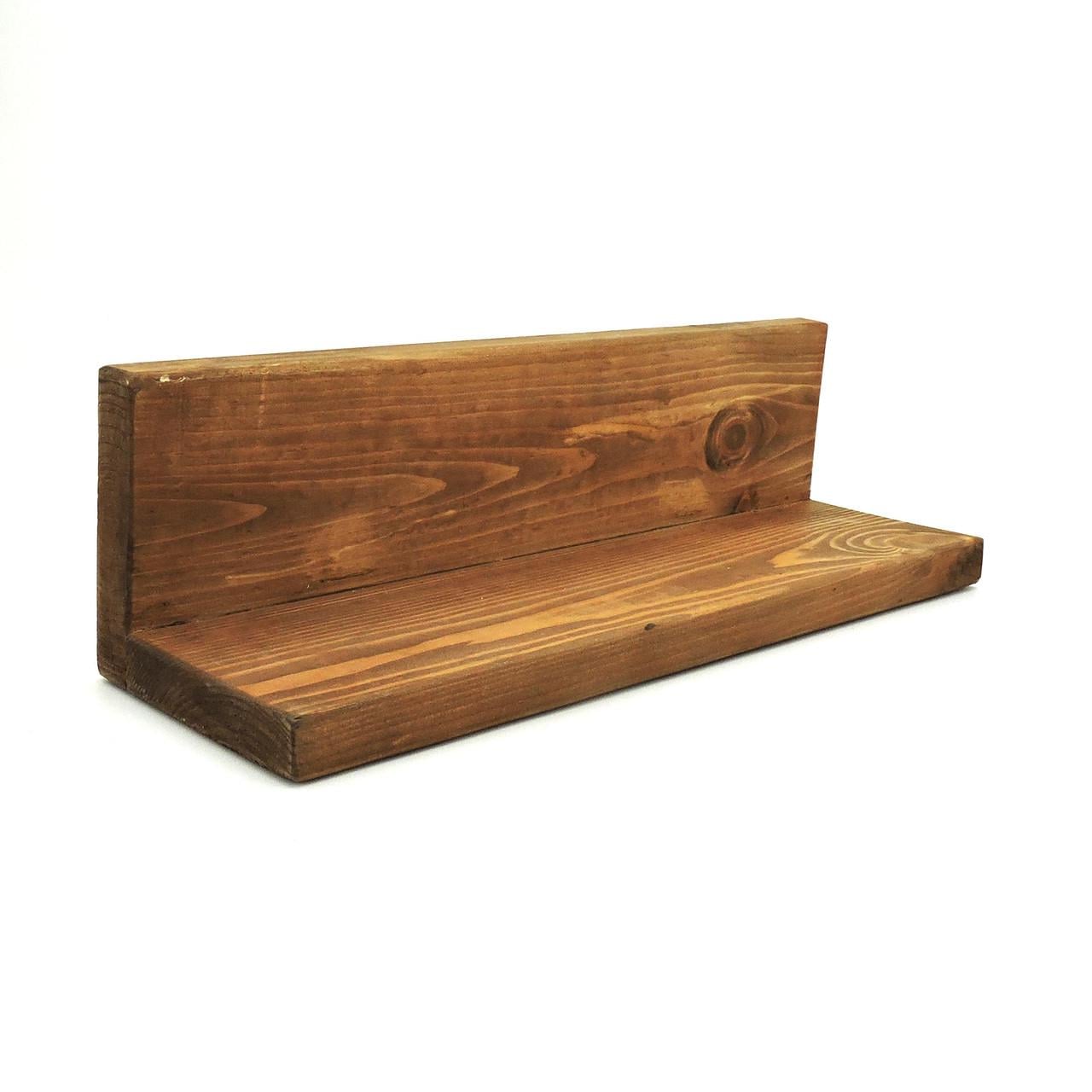 Полка настенная из дерева Палас 40 см Мускат (НСП-408007)