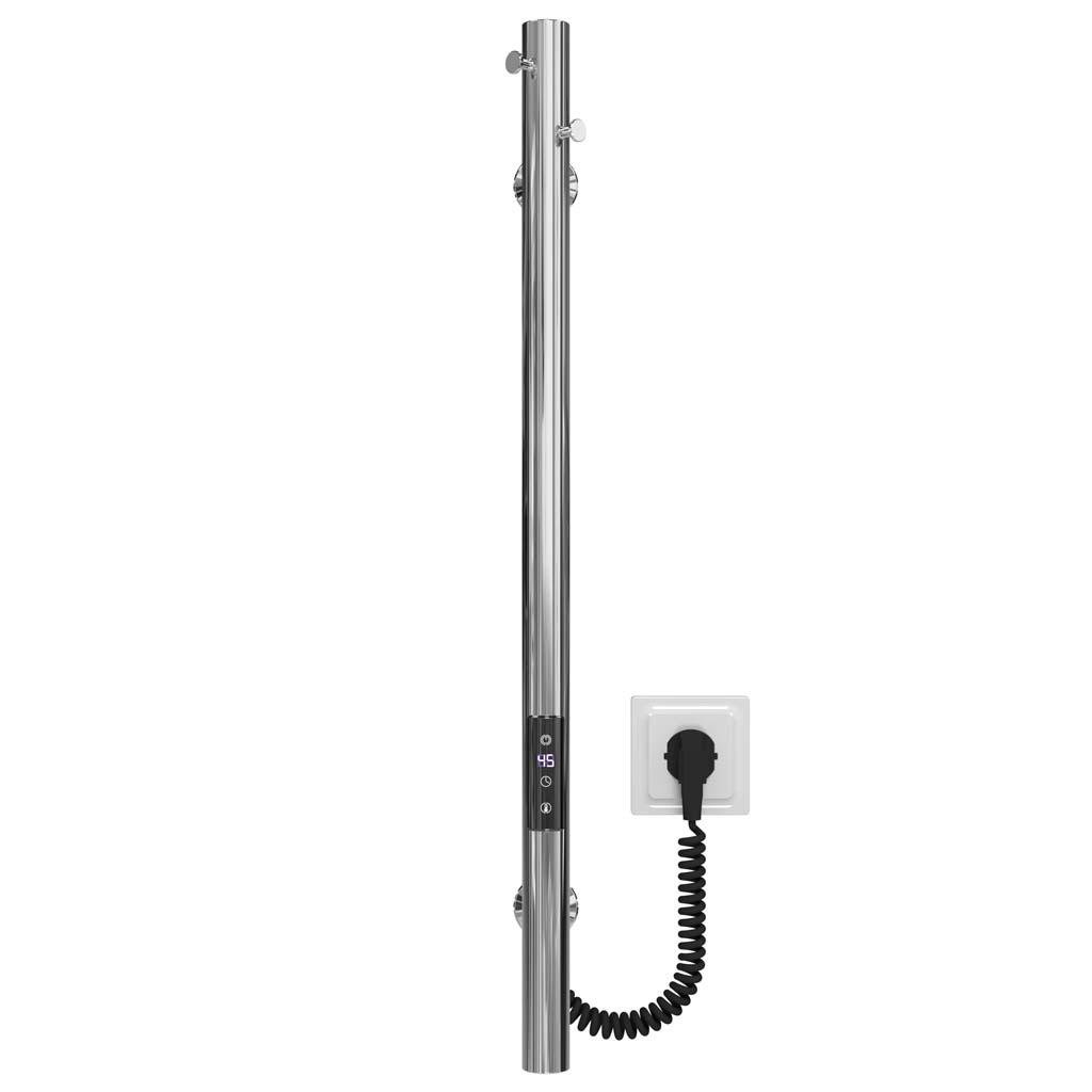 Полотенцесушитель электрический HeatPro Clio полированный 700x30 мм (CH-CL70030EC)