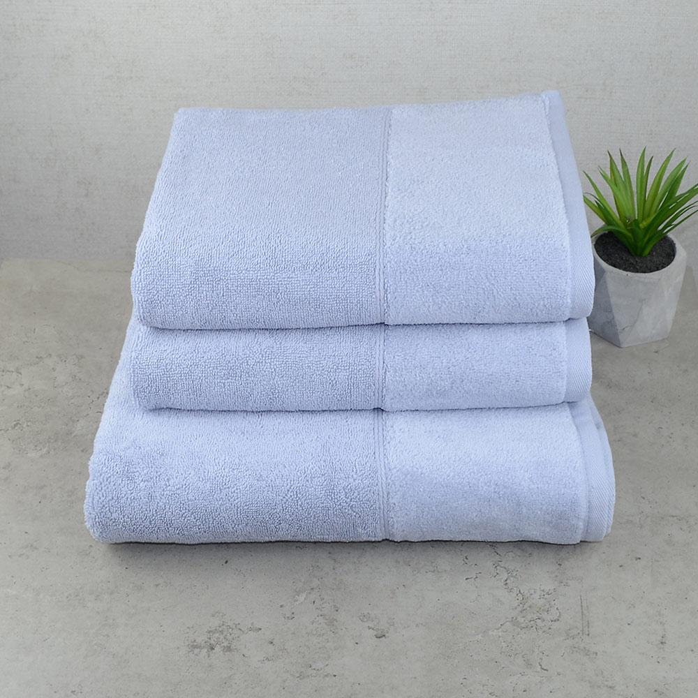 Набор полотенец GM Textile Milado Premium 50x90/70x140 см 3 шт. Синий