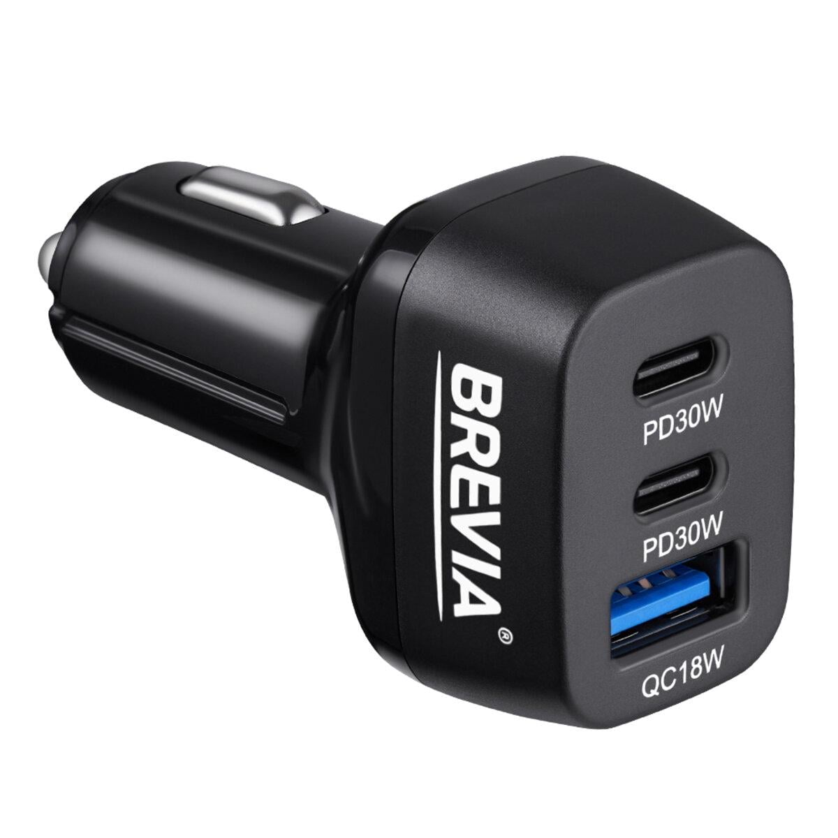 Зарядное устройство для Brevia ePower TriDrive 78W 2xUSB-C+1xUSB-A Зарядное устройство для Brevia ePower TriDrive 78W 2xUSB-C+1xUSB-A