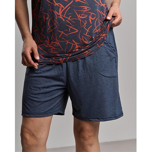 Піжама жіноча бавовняна шорти/футболка 4XL (10891) - фото 4