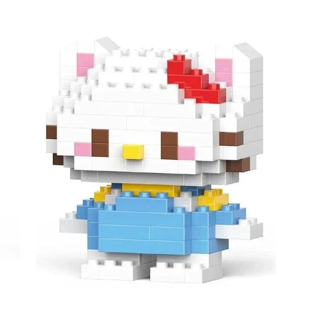 Конструктор-пазл детский 3D Bricks Hello Kitty развивающий 5,4 см (1000-ZB-1607)