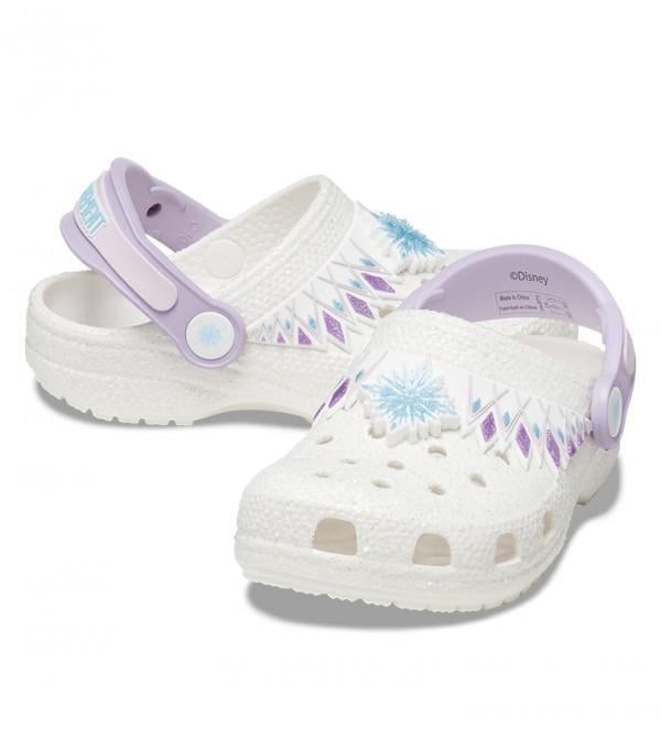 Сабо Crocs Kids Fun Lab Classic I AM FROZEN II Clog 206169 C11 р. 28/29 17,4 см - фото 3