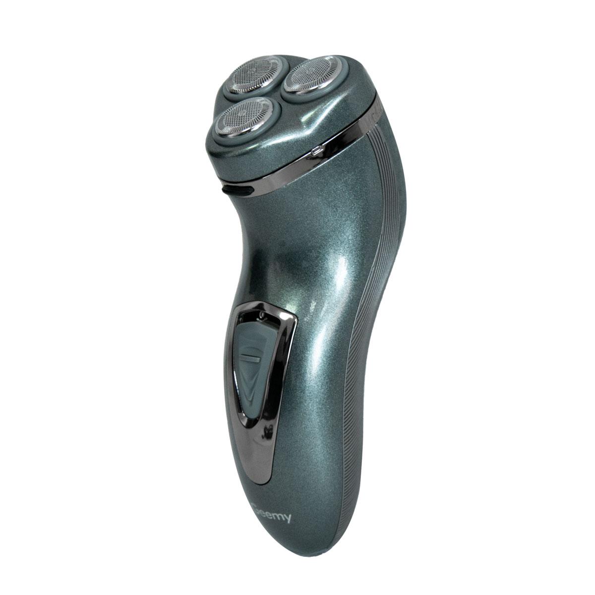 Электробритва с триммером Geemy GM-7500 2 Вт Серебристо-зеленый (1010114-Other)